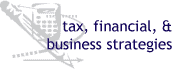 accounting, tax, financial, and business strategies